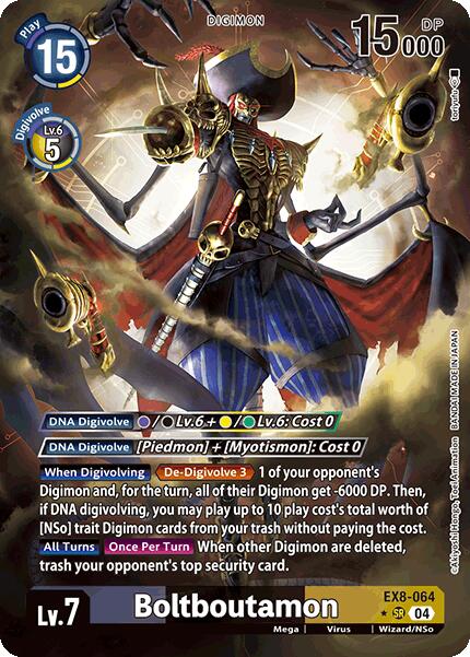 Boltboutamon [EX8-064] (Alternate Art) [Chain of Liberation] | The Time Vault CA