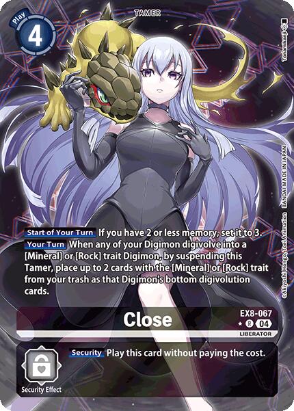 Close [EX8-067] (Alternate Art) [Chain of Liberation] | The Time Vault CA