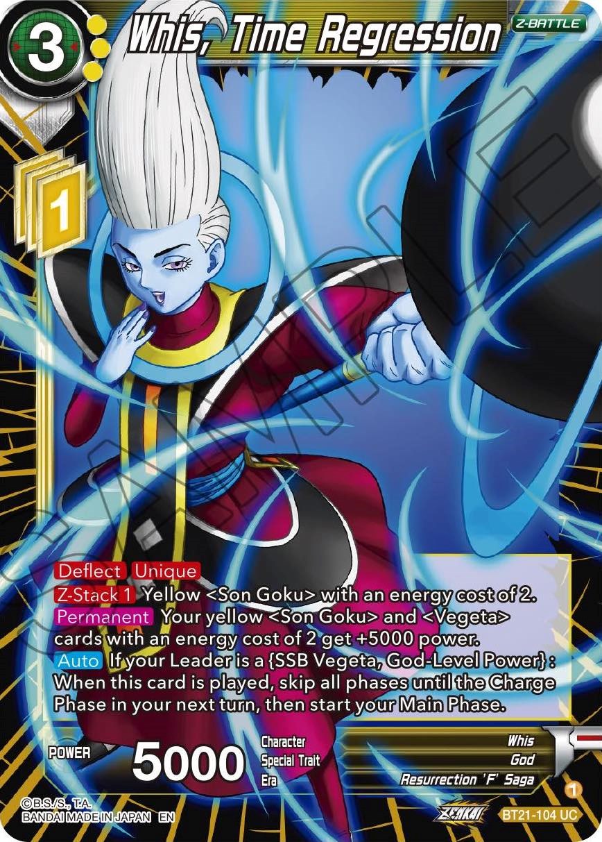 Whis, Time Regression (BT21-104) [Wild Resurgence] | The Time Vault CA