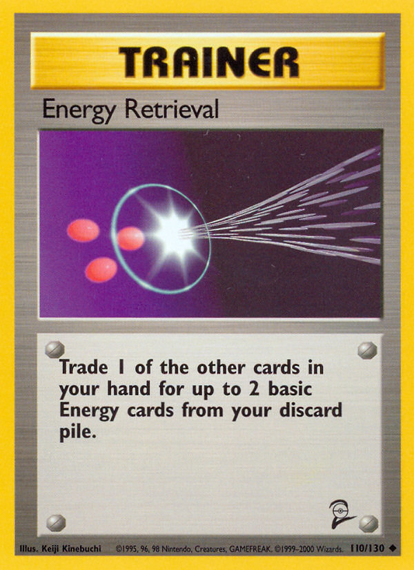 Energy Retrieval (110/130) [Base Set 2] | The Time Vault CA