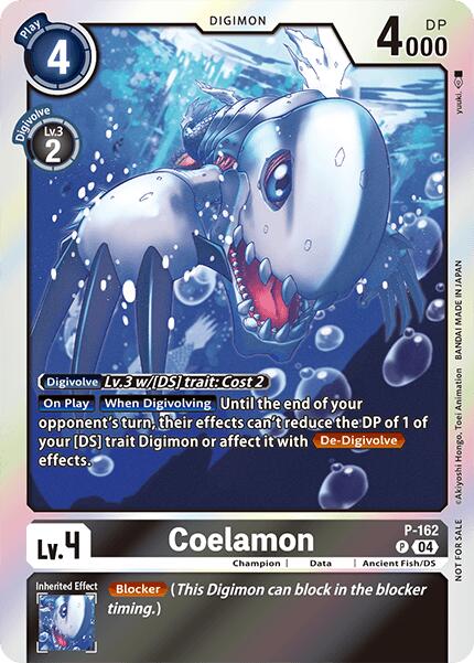 Coelamon [P-162] (-Chain of Liberation- Upgrade Pack [Digimon LIBERATOR] | The Time Vault CA