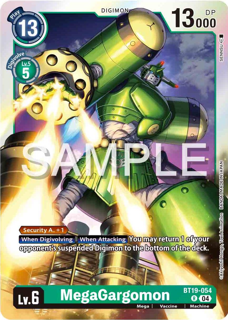 MegaGargomon [BT19-054] [Release Special Booster Ver.2.0] | The Time Vault CA