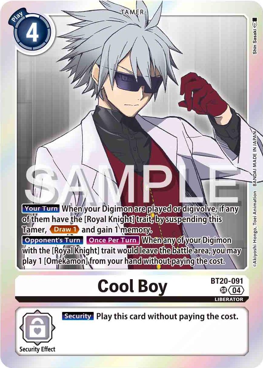 Cool Boy [BT20-091] [Release Special Booster Ver.2.0] | The Time Vault CA