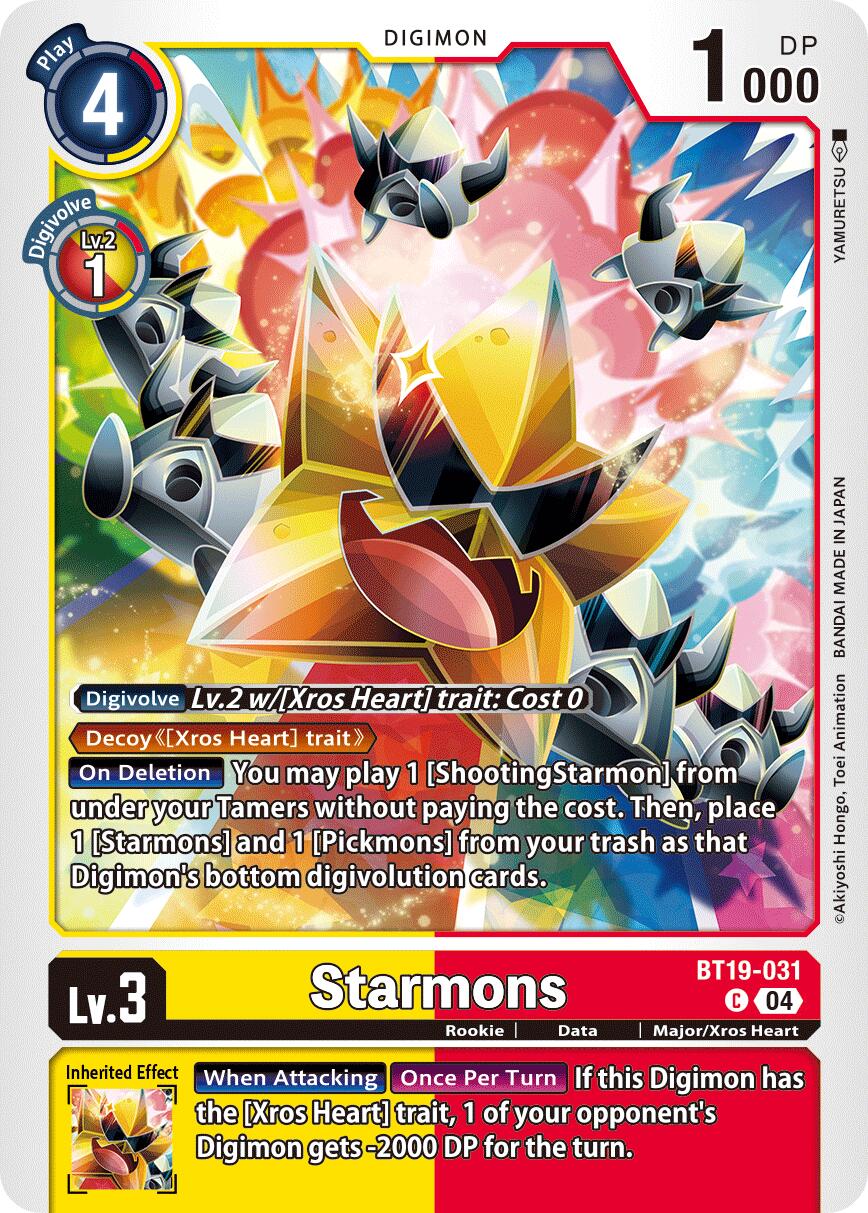 Starmons [BT19-031] [Release Special Booster Ver.2.5] | The Time Vault CA