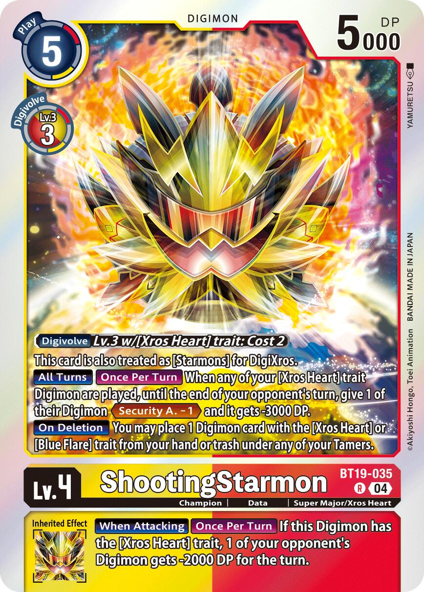 ShootingStarmon [BT19-035] [Release Special Booster Ver.2.5] | The Time Vault CA