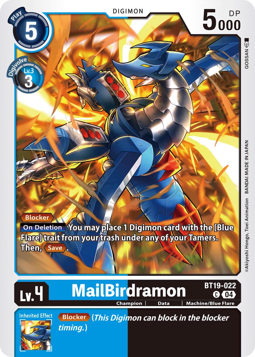 MailBirdramon [BT19-022] [Release Special Booster Ver.2.5] | The Time Vault CA