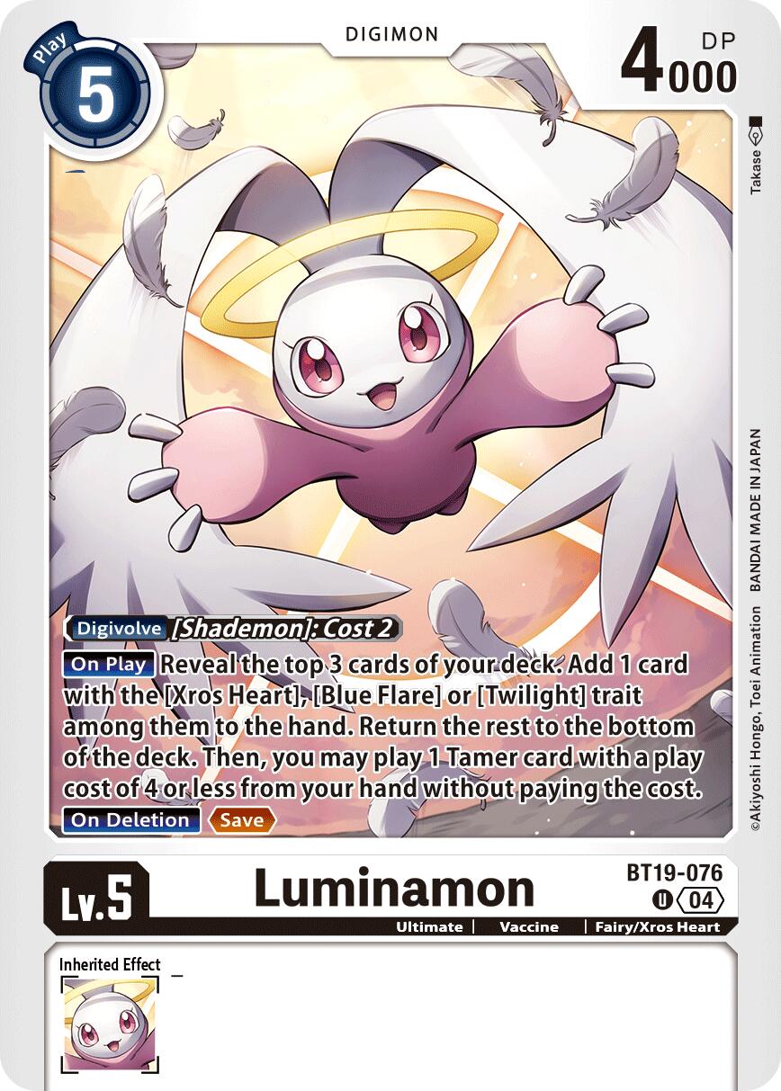 Luminamon [BT19-076] [Release Special Booster Ver.2.5] | The Time Vault CA