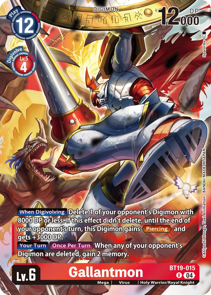 Gallantmon [BT19-015] [Release Special Booster Ver.2.5] | The Time Vault CA