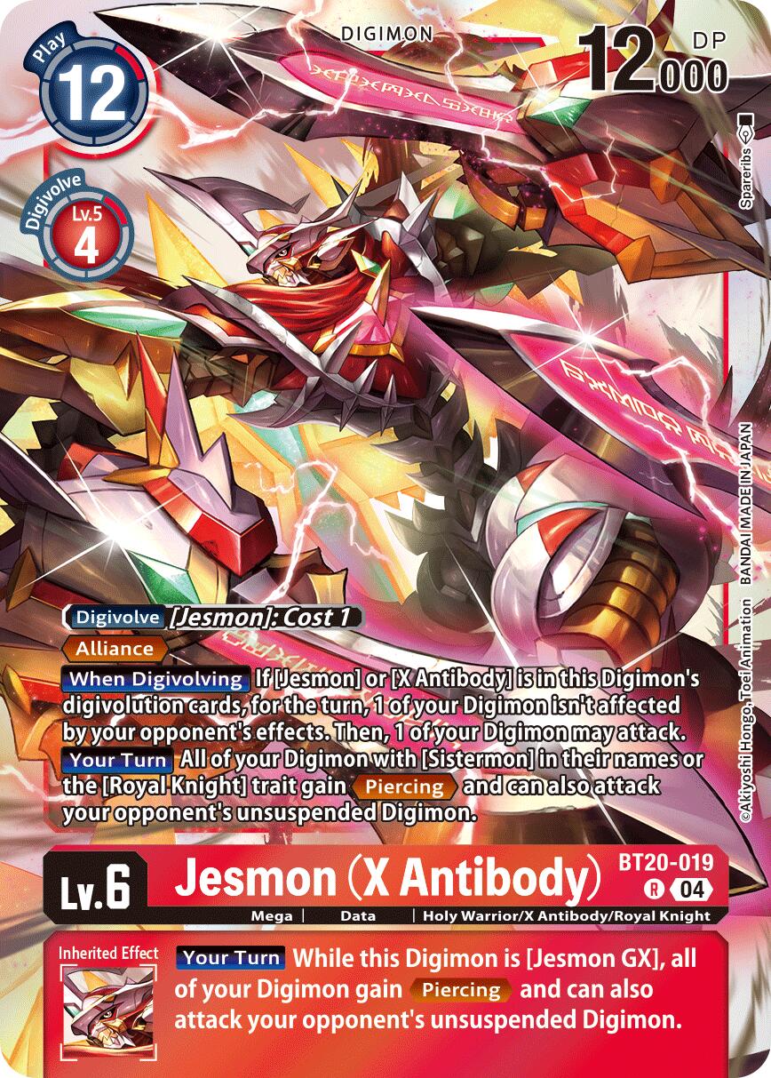 Jesmon [BT20-019] (X Antibody) [Release Special Booster Ver.2.5] | The Time Vault CA