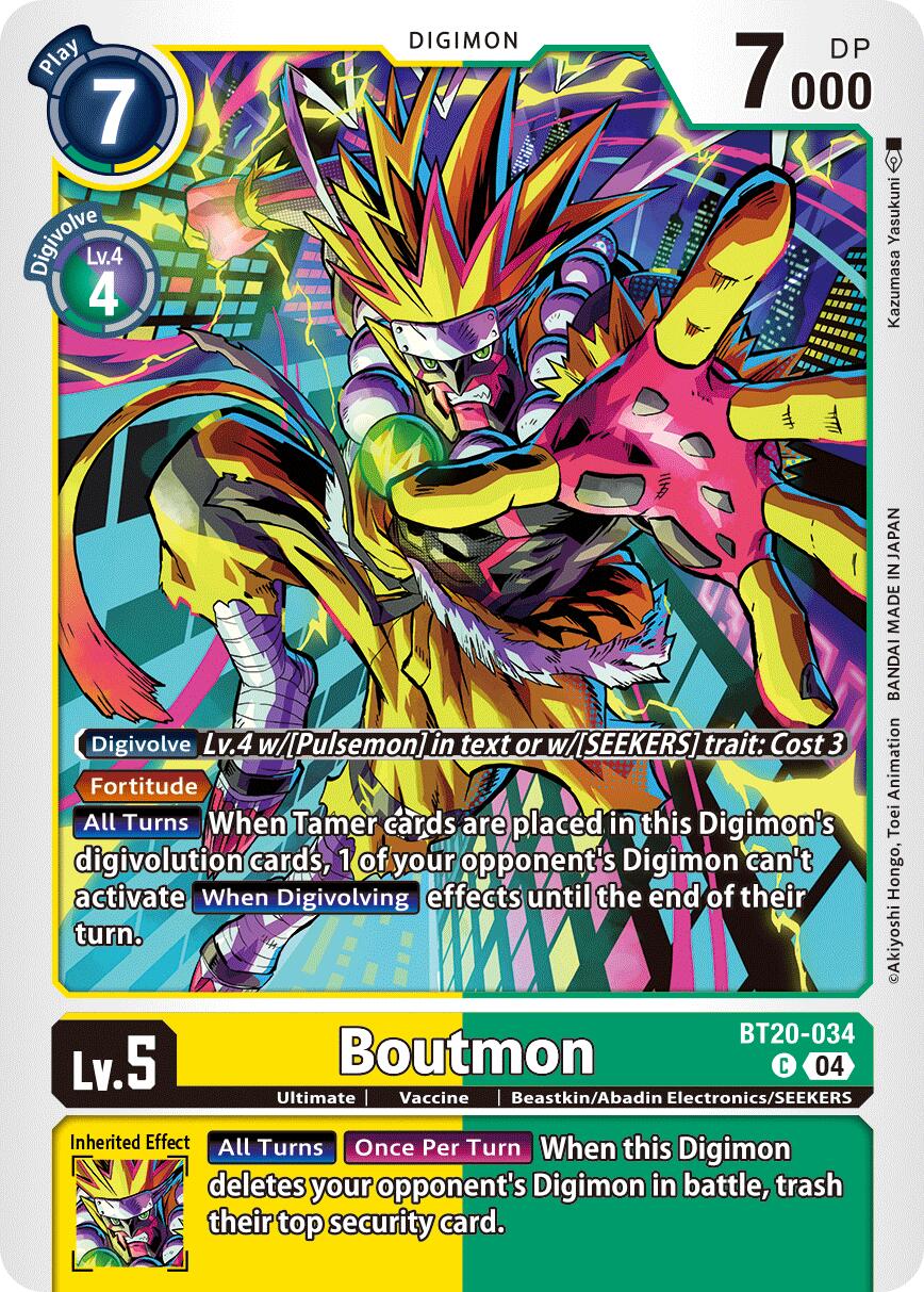 Boutmon [BT20-034] [Release Special Booster Ver.2.5] | The Time Vault CA