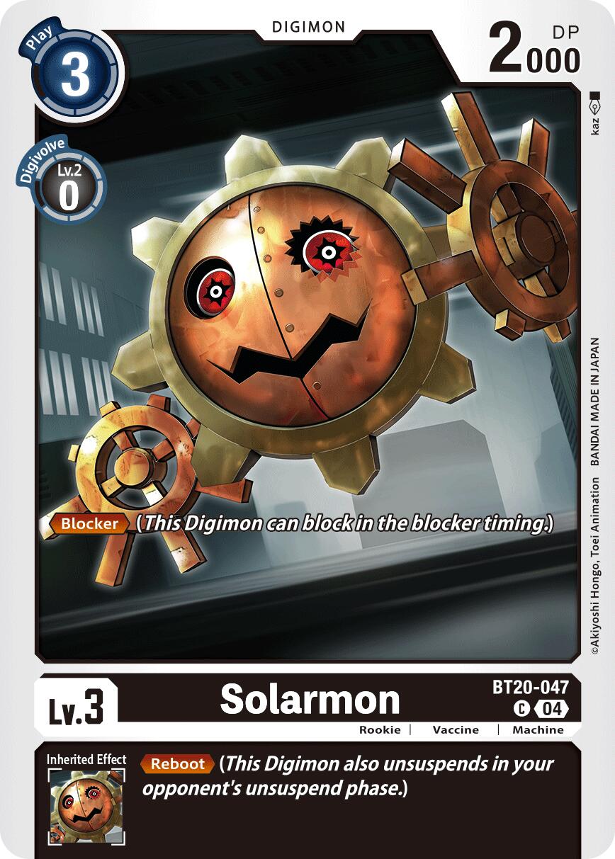Solarmon [BT20-047] [Release Special Booster Ver.2.5] | The Time Vault CA