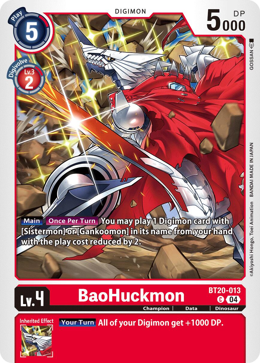 BaoHuckmon [BT20-013] [Release Special Booster Ver.2.5] | The Time Vault CA