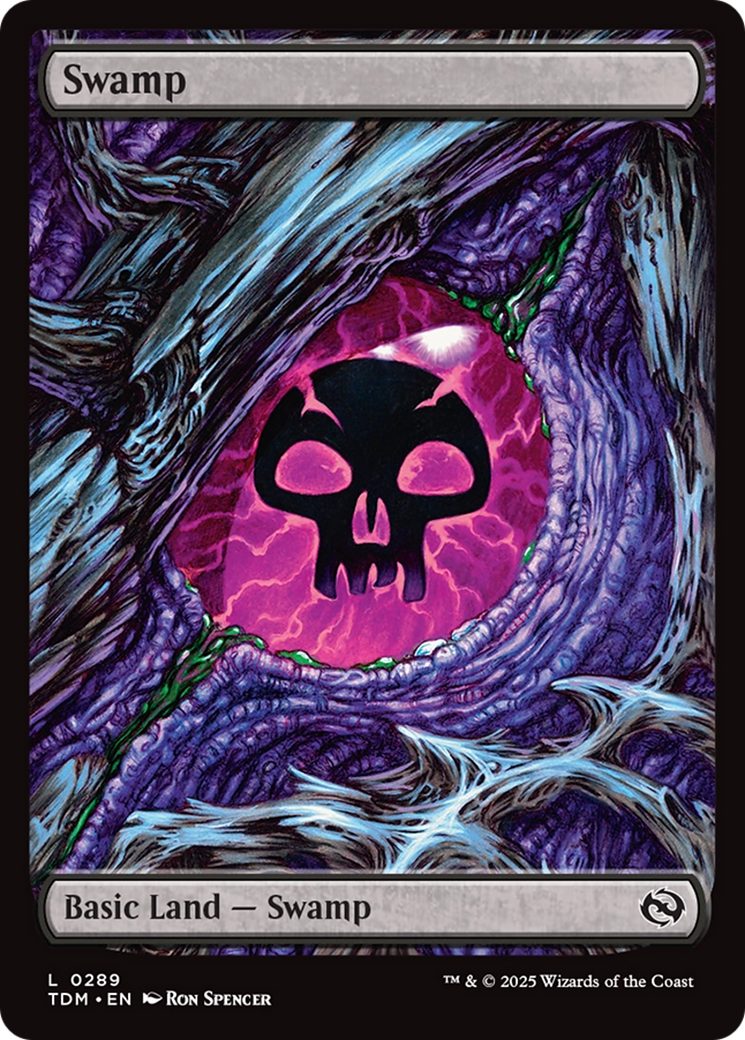 Swamp (0289) [Tarkir: Dragonstorm] | The Time Vault CA