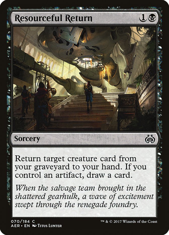 Resourceful Return [Aether Revolt] | The Time Vault CA