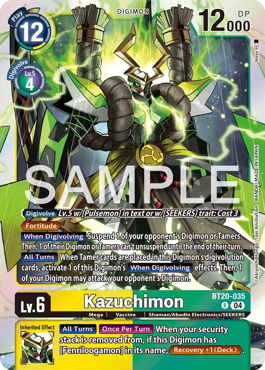 Kazuchimon [BT20-035] [Release Special Booster 2.0] | The Time Vault CA