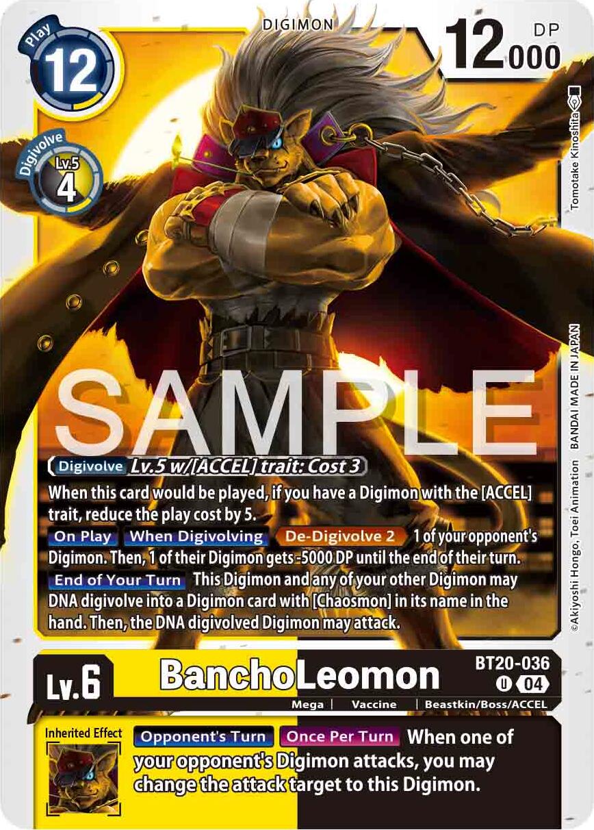 BanchoLeomon [BT20-036] [Release Special Booster 2.0] | The Time Vault CA