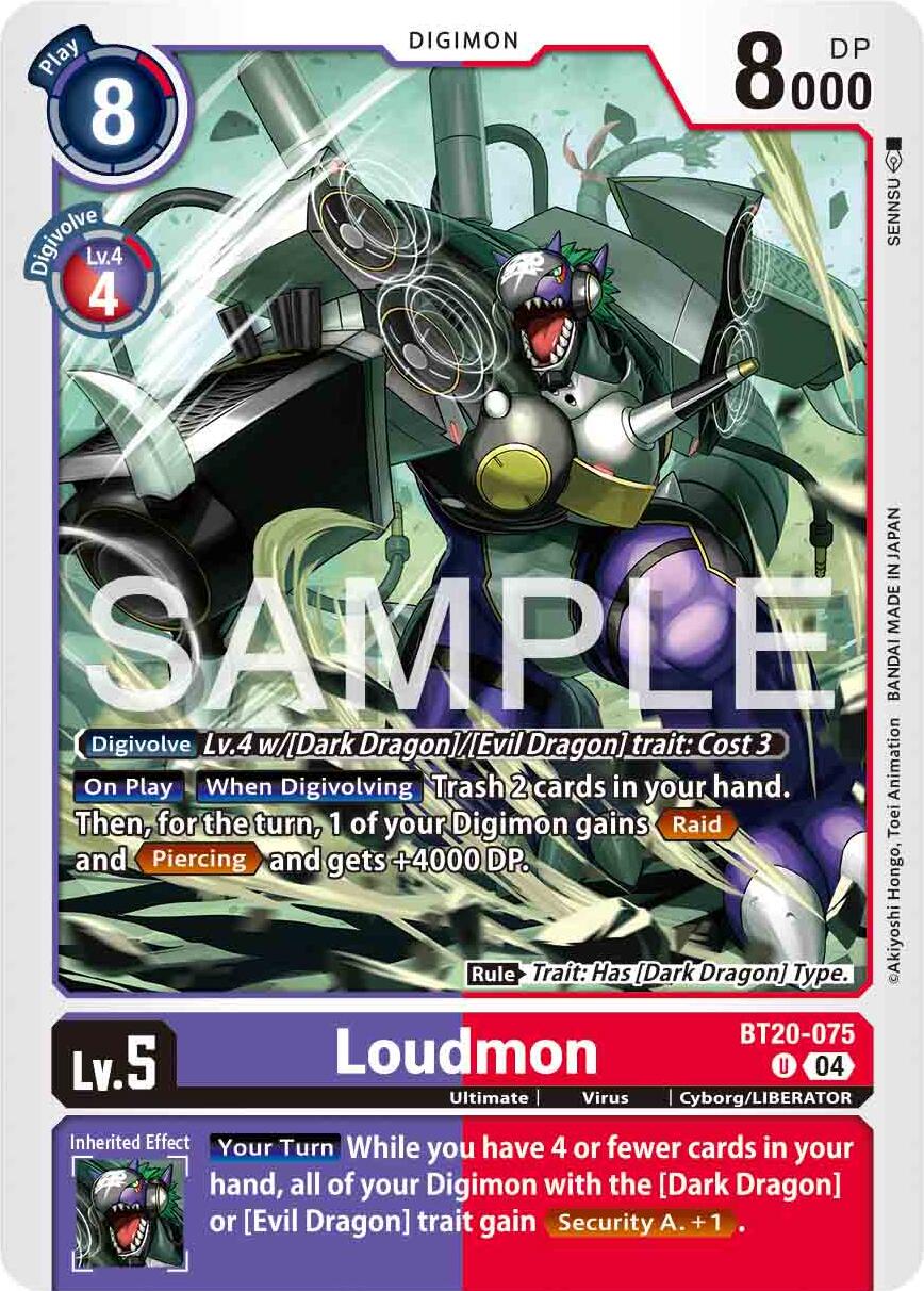 Loudmon [BT20-075] [Release Special Booster 2.0] | The Time Vault CA