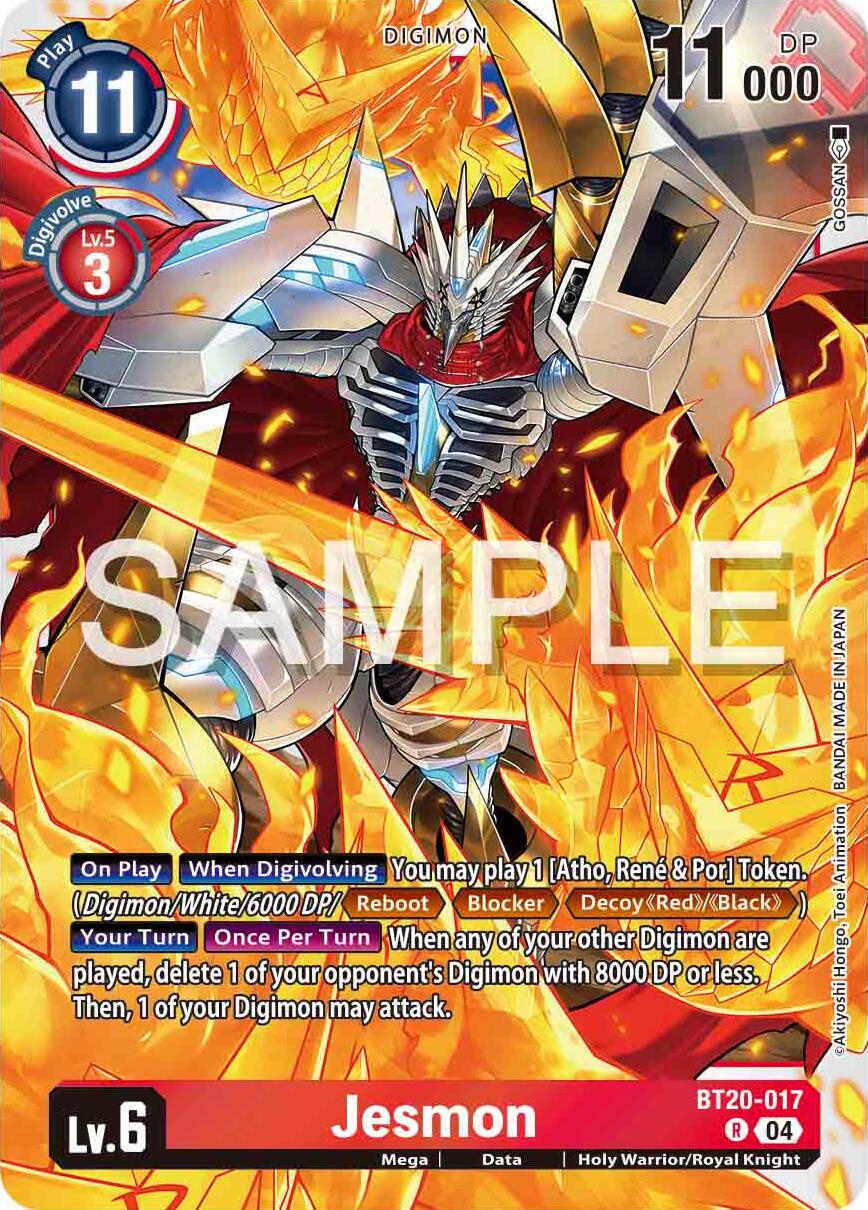 Jesmon [BT20-017] [Release Special Booster 2.0] | The Time Vault CA