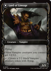 Bloodline Keeper // Lord of Lineage (Showcase) [Innistrad Remastered] | The Time Vault CA