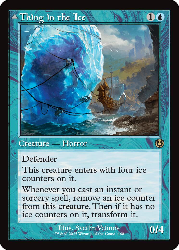 Thing in the Ice // Awoken Horror (Retro Frame) [Innistrad Remastered] | The Time Vault CA