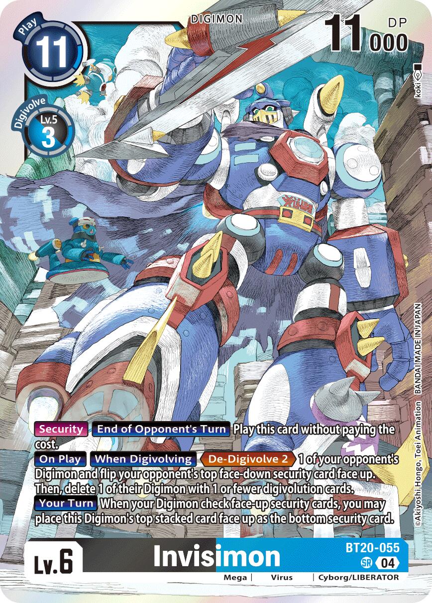 Invisimon [BT20-055] [Release Special Booster Ver.2.5] | The Time Vault CA