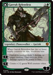 Garruk Relentless // Garruk, the Veil-Cursed [Innistrad Remastered] | The Time Vault CA