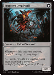 Smoldering Werewolf // Erupting Dreadwolf [Innistrad Remastered] | The Time Vault CA