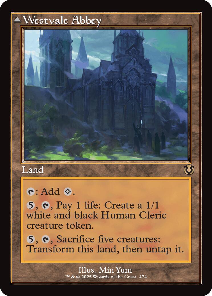 Westvale Abbey // Ormendahl, Profane Prince (Retro Frame) [Innistrad Remastered] | The Time Vault CA