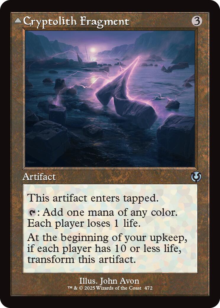 Cryptolith Fragment // Aurora of Emrakul (Retro Frame) [Innistrad Remastered] | The Time Vault CA