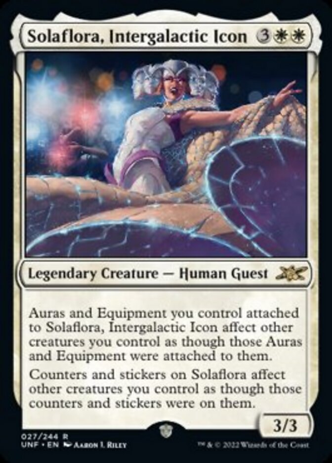 Solaflora, Intergalactic Icon [Unfinity] | The Time Vault CA
