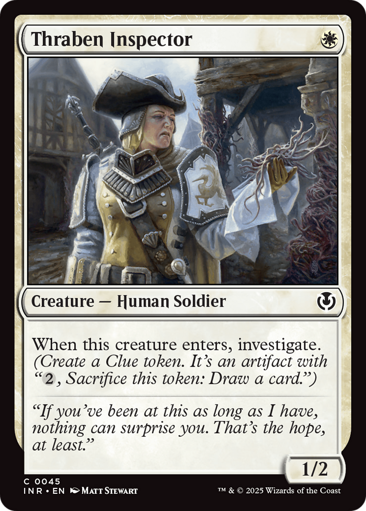 Thraben Inspector [Innistrad Remastered] | The Time Vault CA