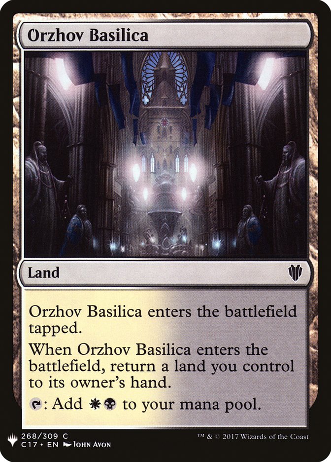 Orzhov Basilica [Mystery Booster] | The Time Vault CA