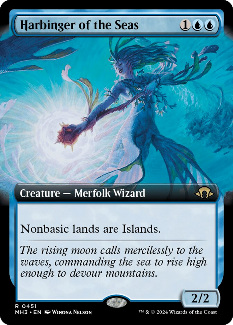 Harbinger of the Seas (Extended Art) [Modern Horizons 3] | The Time Vault CA