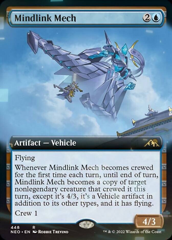 Mindlink Mech (Extended Art) [Kamigawa: Neon Dynasty] | The Time Vault CA