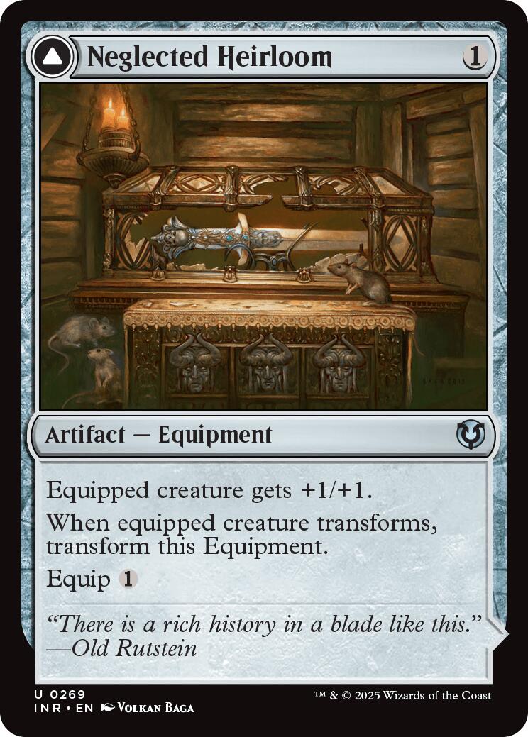 Neglected Heirloom [Innistrad Remastered] | The Time Vault CA