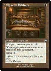 Neglected Heirloom (Retro Frame) [Innistrad Remastered] | The Time Vault CA