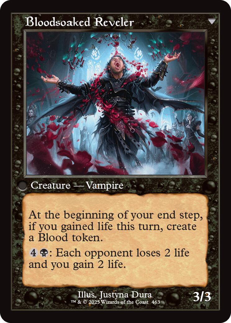 Restless Bloodseeker // Bloodsoaked Reveler (Retro Frame) [Innistrad Remastered] | The Time Vault CA