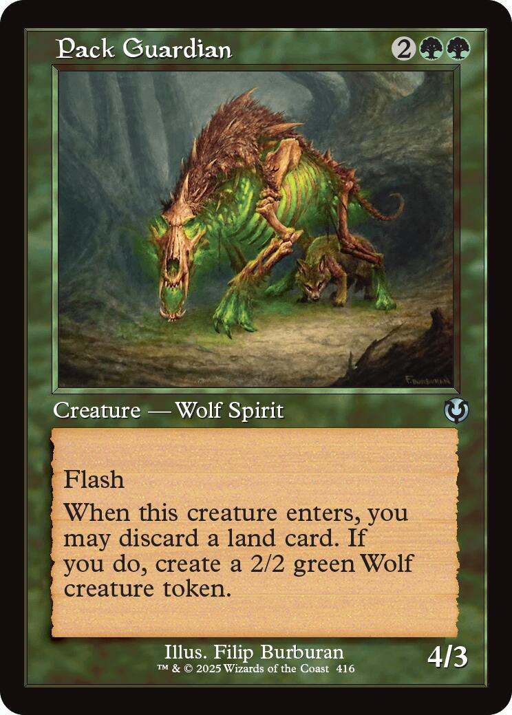 Pack Guardian (Retro Frame) [Innistrad Remastered] | The Time Vault CA