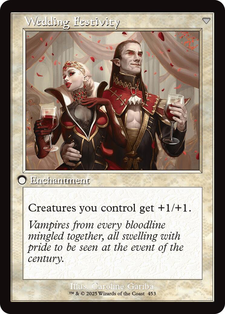 Wedding Announcement // Wedding Festivity (Retro Frame) [Innistrad Remastered] | The Time Vault CA