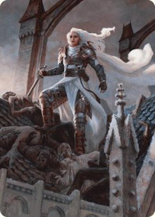 Thalia, Heretic Cathar Art Card [Innistrad Remastered Art Series] | The Time Vault CA