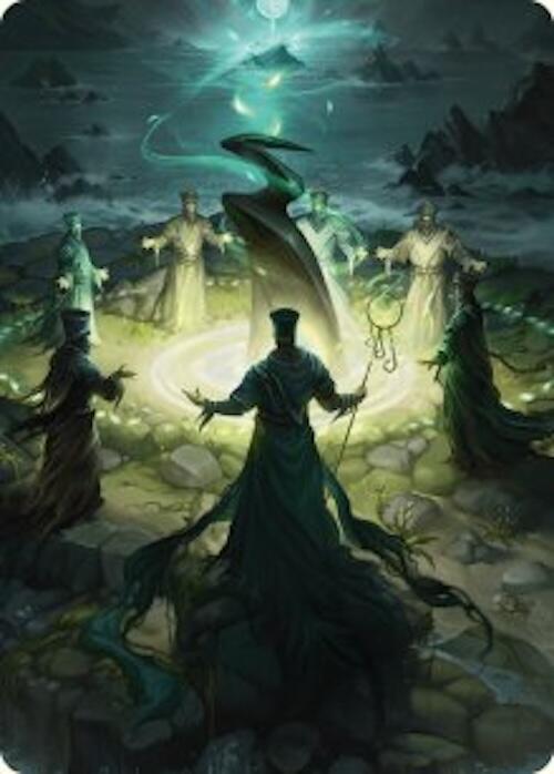 Cryptolith Rite Art Card [Innistrad Remastered Art Series] | The Time Vault CA