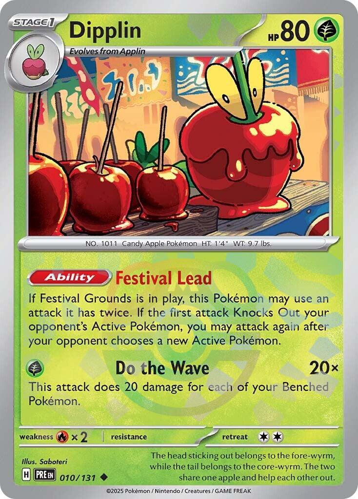Dipplin (010/131) (Master Ball Pattern) [Scarlet & Violet: Prismatic Evolutions] | The Time Vault CA