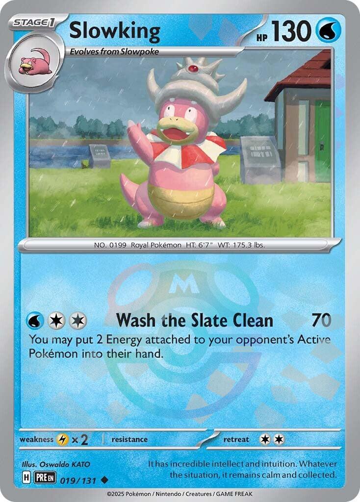 Slowking (019/131) (Master Ball Pattern) [Scarlet & Violet: Prismatic Evolutions] | The Time Vault CA