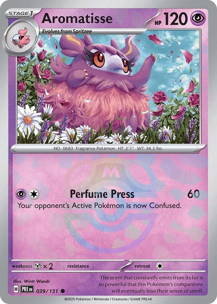 Aromatisse (039/131) (Master Ball Pattern) [Scarlet & Violet: Prismatic Evolutions] | The Time Vault CA