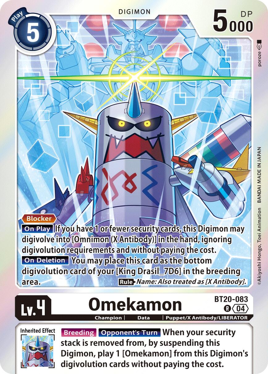 Omekamon [BT20-083] [Release Special Booster Ver.2.5] | The Time Vault CA