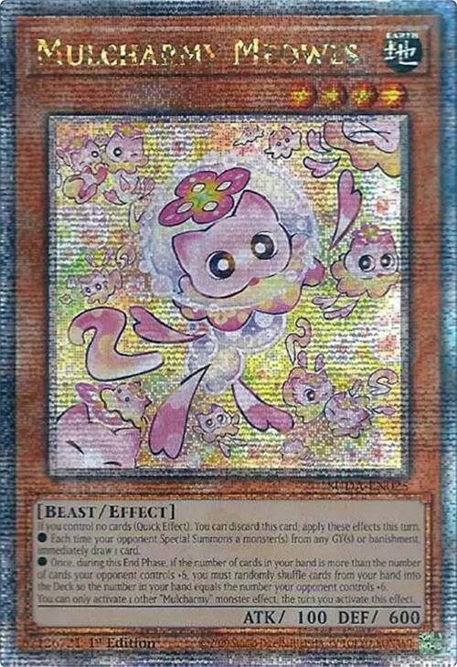 Mulcharmy Meowls (Quarter Century Secret Rare) [SUDA-EN025] Quarter Century Secret Rare | The Time Vault CA