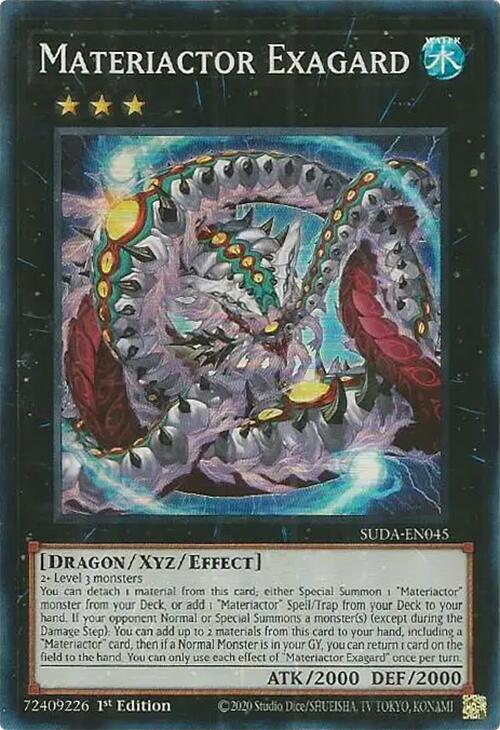 Materiactor Exagard [SUDA-EN045] Super Rare | The Time Vault CA