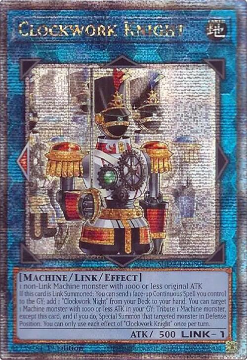 Clockwork Knight (Quarter Century Secret Rare) [SUDA-EN050] Quarter Century Secret Rare | The Time Vault CA