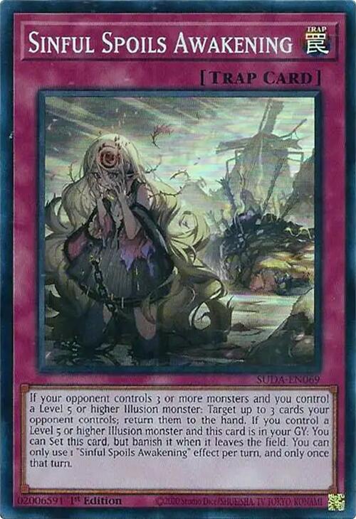 Sinful Spoils Awakening [SUDA-EN069] Super Rare | The Time Vault CA