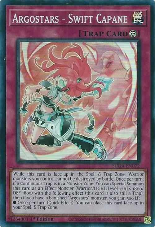 Argostars - Swift Capane [SUDA-EN072] Super Rare | The Time Vault CA